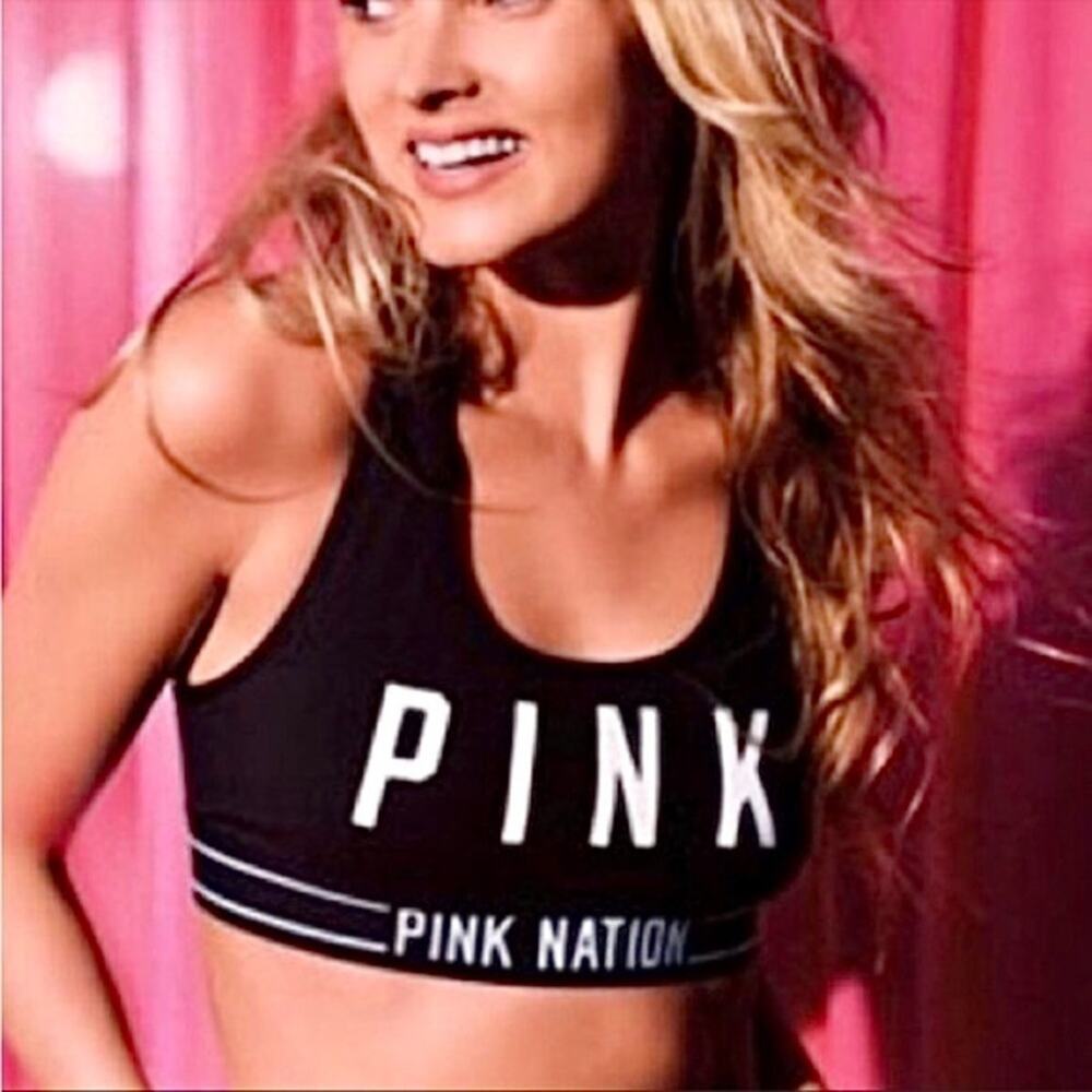 Victoria’s Secret PINK Pink Nation Sports Bra - Picture 1 of 4